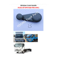 FDONG 1 Pcs Window Crank Handle of Gray for ISUZU Elf NPR NQR NQR175 PRO 4HK1,GMC Replaces 8-97098453-0; 8-97857-569-0; 97098453