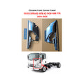 FDONG 1 Set 2 Pcs Chrome Front Corner Panel for ISUZU NPR-HD NPR-XD NQR NRR FTR 2023-2025