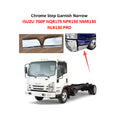 FDONG 1 Set 2 Pcs Chrome Step Garnish Narrow for ISUZU 700P NQR175 NPR150 NMR130 NLR130 PRO