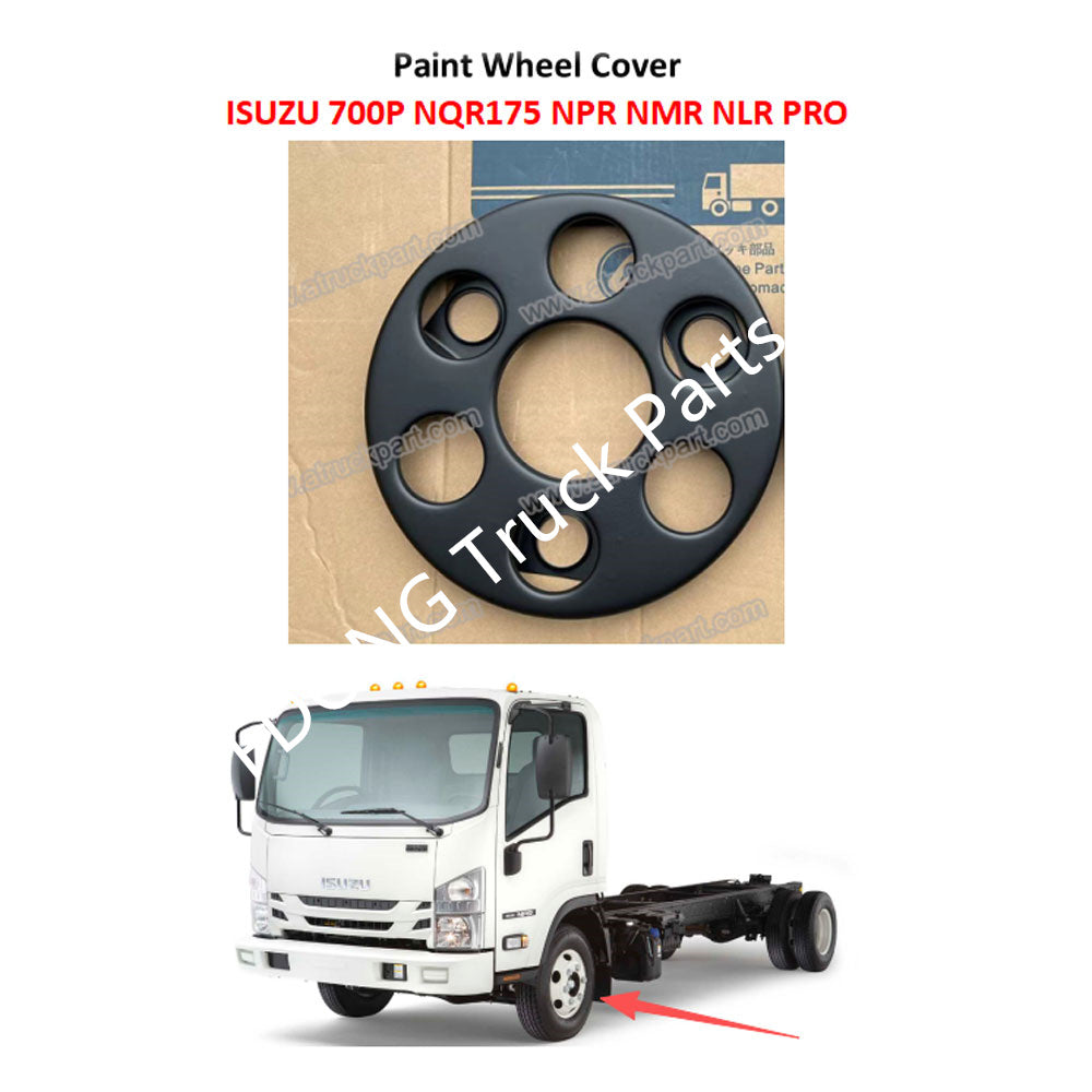 FDONG 6 Holes Paint  Wheel Cover 16-17.5" for ISUZU 700P NQR175 NPR150 NMR130 NLR130 PRO